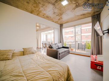 Departamento monoambiente, 9no piso, de 45m2 en Palermo SOHO