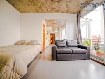 Departamento monoambiente, 9no piso, de 45m2 en Palermo SOHO