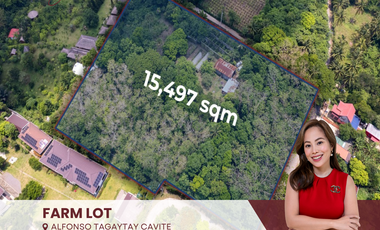 Agri-Ecotourism Corner Through Lot 15,497 sqm for Sale in Alfonso, Tagaytay, Cavite City | Agricultural Property