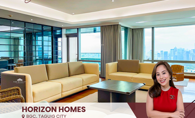 Horizon Homes 3 Bedroom 3BR Condo for Sale in BGC, Fort Bonifacio, Taguig