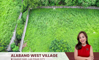 Perfect rectangular Lot for Sale in Alabang West Village, Las Piñas City