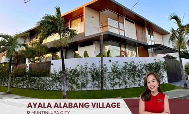 Brand New 5 Bedroom 5BR House and Lot for Sale at Ayala Alabang Village, Muntinlupa City