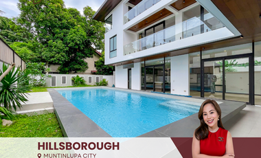 Brand New 5 Bedroom 5BR House and Lot with Pool for Sale at Hillsborough, Alabang, Muntinlupa City