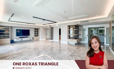 One Roxas Triangle Condo for Sale in Makati City