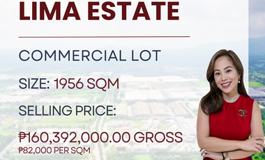 Lima Estate Commercial Lot For Sale in Lipa, Batangas