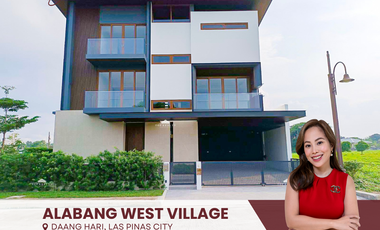 Semi-furnished 5 Bedroom 5BR House and Lot for Sale in Las Piñas City | Alabang West Modern Lifestyle!