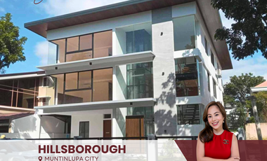 Modern 7 Bedroom 7BR House and Lot for Sale in Muntinlupa City at Hillsborough | ₱125k/SQM Brand New Home