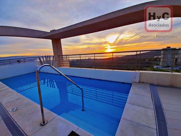 Arriendo Departamento Cono Sur Gómez Carreño, Vista al Mar.