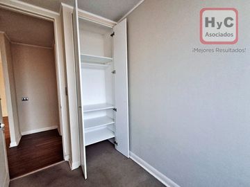 Arriendo Departamento Cono Sur Gómez Carreño, Vista al Mar.