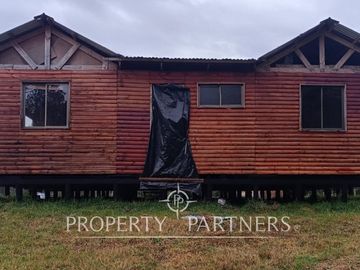 Parcela con acceso a río y Casa en construcción Ñancul Panguipulli