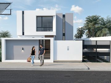 Hermosa Casa en venta en la zona sur de Manta. Urbanizacion Cristal Azul