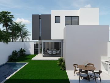 Hermosa Casa en venta en la zona sur de Manta. Urbanizacion Cristal Azul