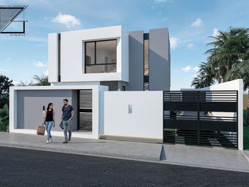 Hermosa Casa en venta en la zona sur de Manta. Urbanizacion Cristal Azul