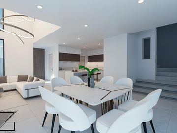 Hermosa Casa en venta en la zona sur de Manta. Urbanizacion Cristal Azul