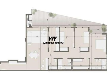 Venta de departamento 4 ambientes en Nordelta