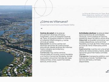 Departamento  en Barrio Nautico  San Juan  -  APSU VILLANUEVA - Tigre