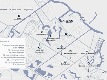 Departamento  en Barrio Nautico  San Juan  -  APSU VILLANUEVA - Tigre