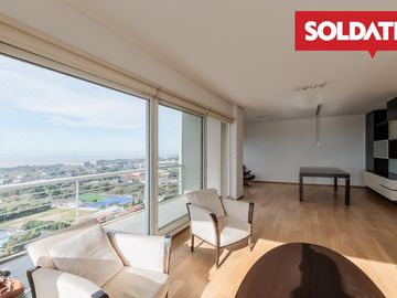 Torre Centennial Piso Alto - 3 dormitorios y dep. en Venta - Con Renta - 2 cocheras - Nuñez