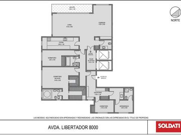 Torre Centennial Piso Alto - 3 dormitorios y dep. en Venta - Con Renta - 2 cocheras - Nuñez