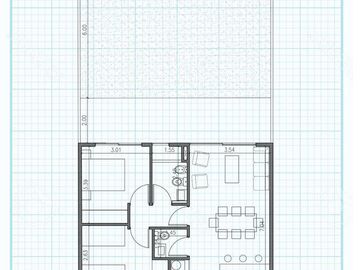Departamento  2 dormitorios a estrenar en  Caballito