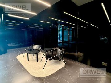 GRAN Monoambiente en Palermo H. THE MARK, MUY LUMINOSO Y ESPACIOSO. AMENITIES. SEG. 24 HS.