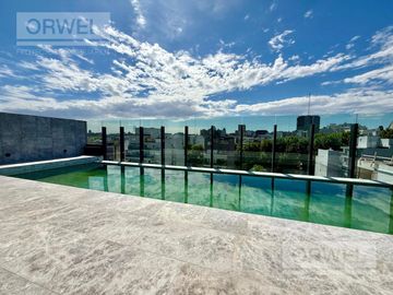 GRAN Monoambiente en Palermo H. THE MARK, MUY LUMINOSO Y ESPACIOSO. AMENITIES. SEG. 24 HS.