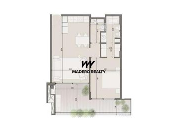 Venta de departamento 2 ambientes en Nordelta