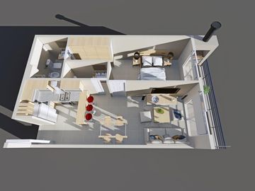 Departamento de dos ambientes a estrenar en villa devoto