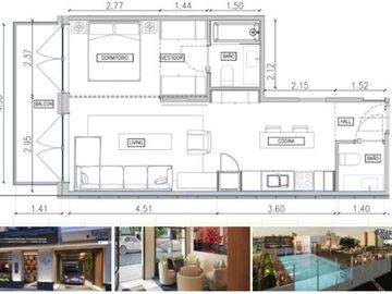 VENTA 2 AMBIENTES CON BALCON CABALLITO