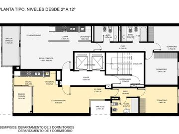 Departamento en venta en Echesortu, Rosario 1 dormitorio c/ amenities.