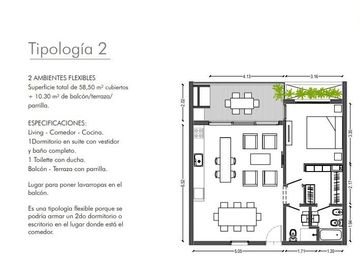 Venta Depto 2 amb. 66 m2 c/balcón y cochera Feb 26. San Isidro Ultimas Unidades!