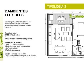 Venta Depto 2 amb. 66 m2 c/balcón y cochera Feb 26. San Isidro Ultimas Unidades!