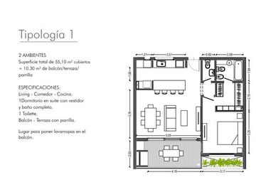 Venta Depto 2 amb. 66 m2 c/balcón y cochera Feb 26. San Isidro Ultimas Unidades!