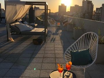 Departamento dos ambientes con jardín a estrenar en Caballito