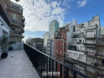 Venta cuatro ambientes con balcon terraza, Centro Mar del Plata