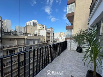Venta cuatro ambientes con balcon terraza, Centro Mar del Plata