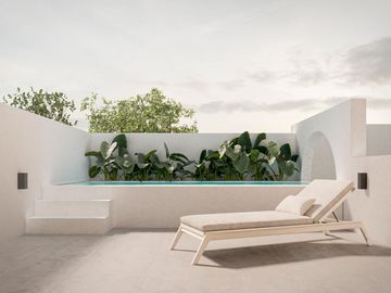 Casa reciclada de autor en venta en Pichincha, Rosario, de 3 dormitorios con terraza y pileta.