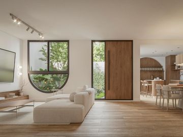Casa reciclada de autor en venta en Pichincha, Rosario, de 3 dormitorios con terraza y pileta.