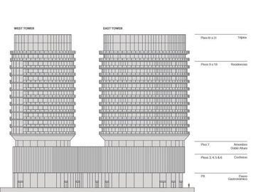 DEPARTAMENTO 2 AMB. INFINITY TOWER - VICENTE LOPEZ