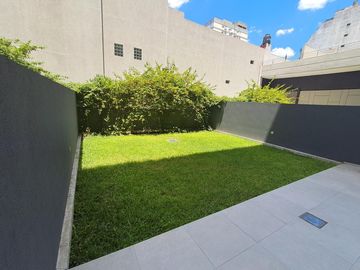 Departamento dos ambientes con jardín a estrenar en Caballito