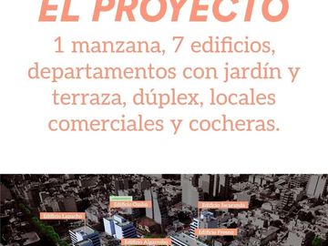 Departamento dos ambientes con jardín a estrenar en Caballito