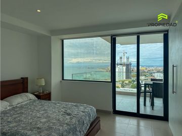 DEPARTAMENTO AMOBLADO POSEIDON DOS DORMITORIOS VISTA AL MAR