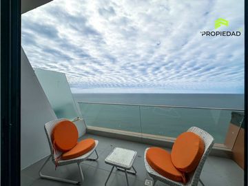 DEPARTAMENTO AMOBLADO POSEIDON DOS DORMITORIOS VISTA AL MAR