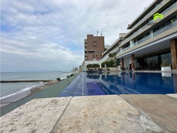 Alquiler departamento amoblado frente al mar - Edificio Poseidon-Manta