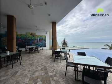 Alquiler departamento amoblado frente al mar - Edificio Poseidon-Manta
