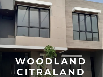 Rumah Baru, Gress, Hunian Asri, Woodland, Citraland, Surabaya
