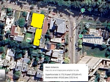LOTE CONSTRUCTORA 573 M2. CENTRO RIO- SAN LORENZO