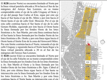 LOTE CONSTRUCTORA 573 M2. CENTRO RIO- SAN LORENZO