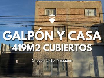 VENTA GALPON COMERCIAL CON OFICINA/LOCAL + CASA