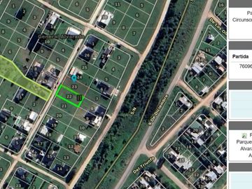 venta lote de 525 m2 en las lomas de miramar